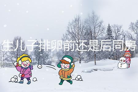 生兒子排卵前還是后同房一文說清，3大備孕注意事項了解下