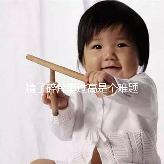 精子碎片率過(guò)高是個(gè)難題，改善質(zhì)量只靠勃銳精可不行