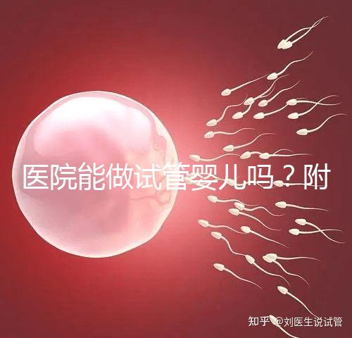 醫院能做試管嬰兒嗎?附上可以做的治療方案介紹