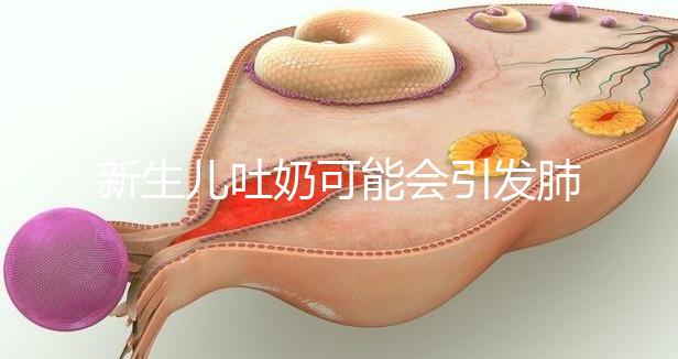 新生兒吐奶可能會引發肺炎，除此之外還有3點危害