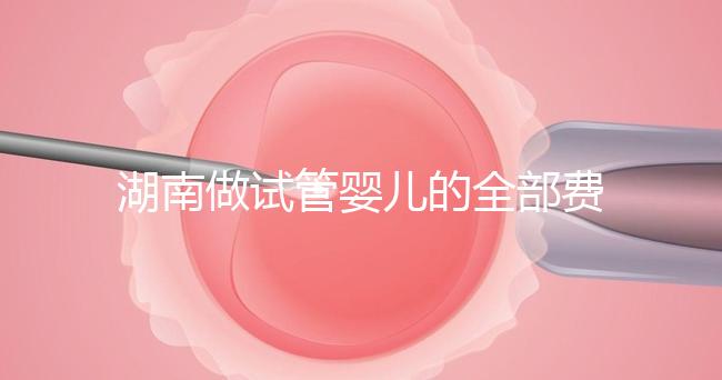湖南做試管嬰兒的全部費(fèi)用大概是多少錢(qián)？附湖南試管嬰兒醫(yī)院排名一覽！