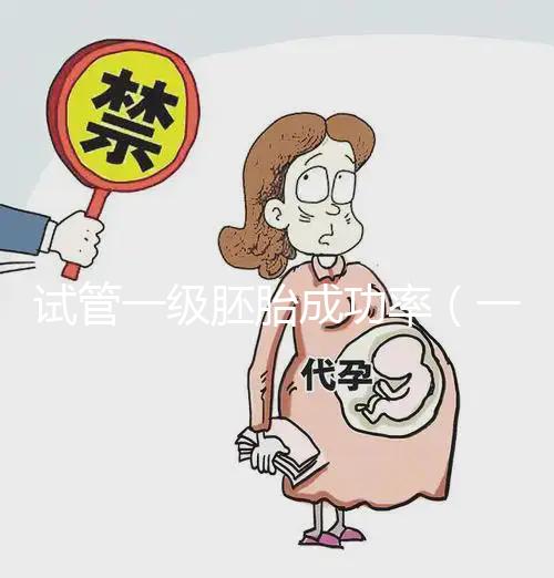 試管一級胚胎成功率（一代試管一次能成功嗎）