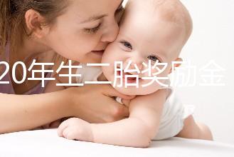 2020年生二胎獎勵金額揭秘，符合條件的媽媽可以領取了！