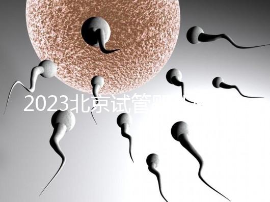 2023北京試管嬰兒醫院排名，這5家醫院試管嬰兒成功率高