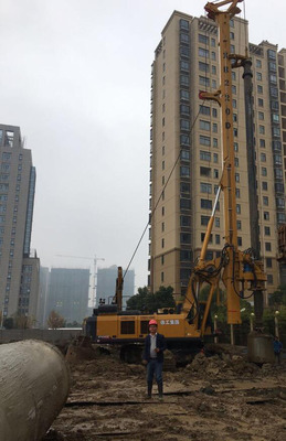 安徽同鑄攜手徐工，以全新鉆機助力利華世紀新城建設